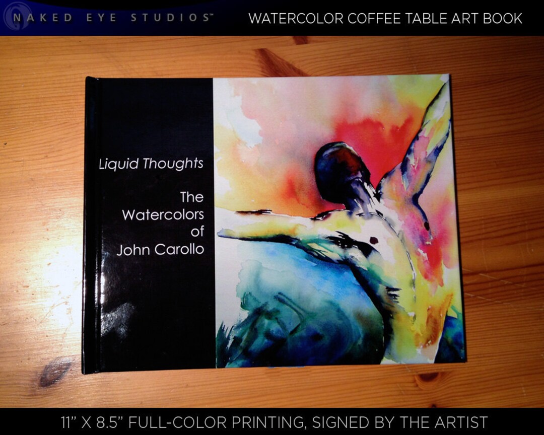 Original Hardbound Art Coffee Table Book. Signed by the Artist Etsy