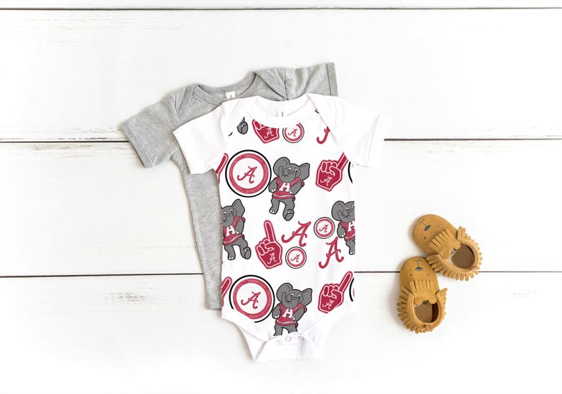 Glitter Alabama Football Digital Seamless Print | College Game Day ...