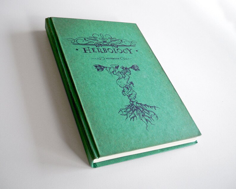 Herbology Notebook Etsy