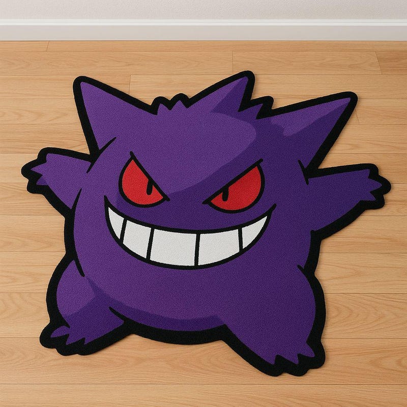 Skeleton Pokemon Rug Pokemons Carpet - Etsy