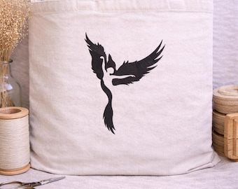 Phoenix Vogel Stickdatei, Angel Stickdatei, Spirit Rising Flügel, 5 Größen