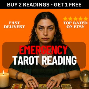 Urgent Tarot Reading | Psychic Emergency Insight & Guidance | Fast Answers for Love, Career, Life Decisions | Delivered in 24 Hours