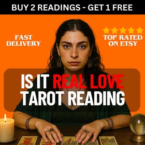 Tarotlegging liefde: soulmate, tweelingvlam, relatiebegeleiding (gepersonaliseerde pdf-lezing)
