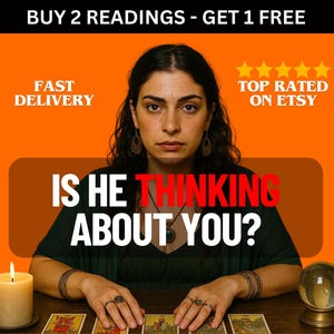 Paranormale liefdeslezing: denken ze aan je? - Snelle levering