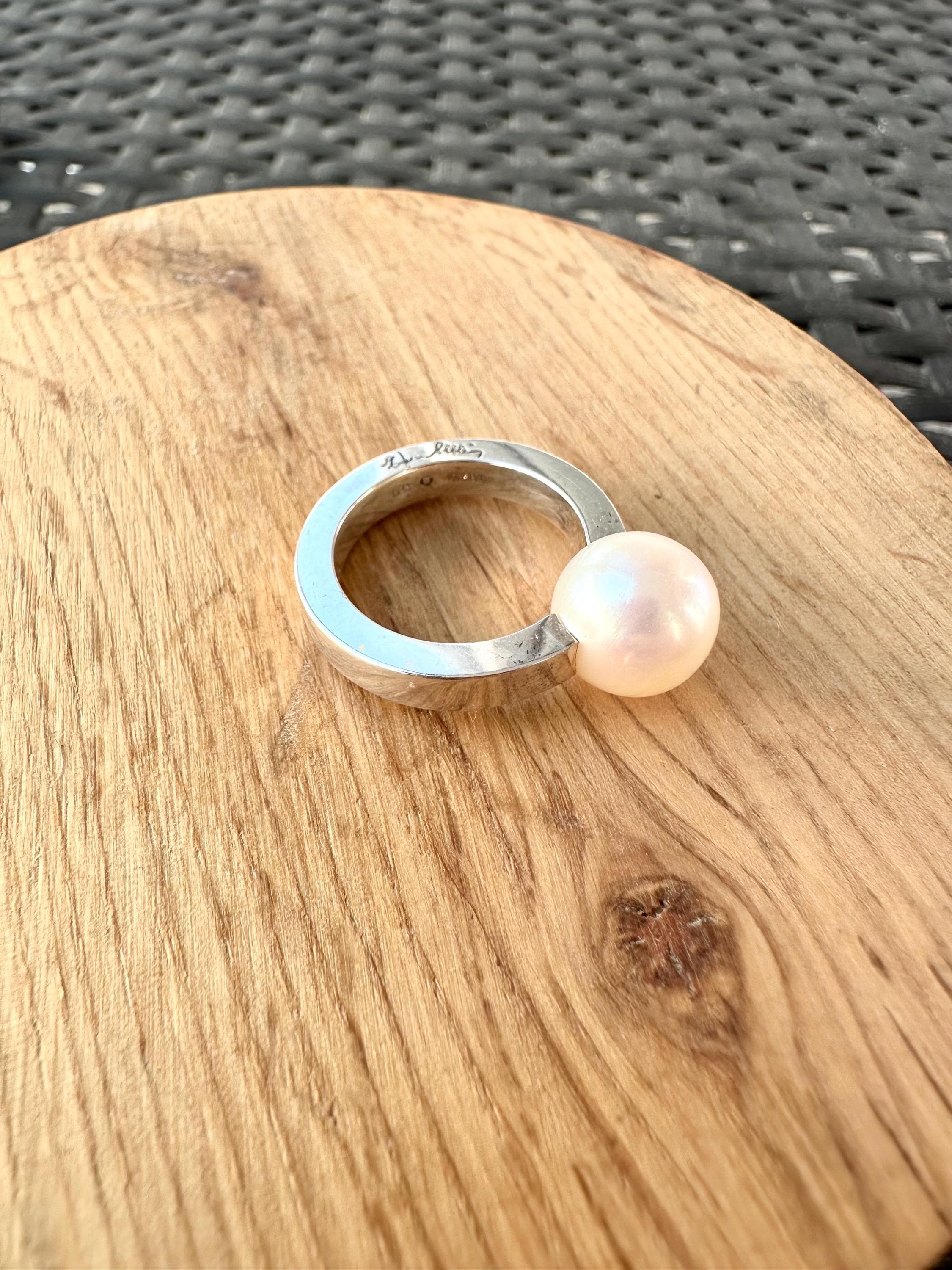 EFVA ATTLING ビンテージ シルバーリング スウェーデンスカンジナビア