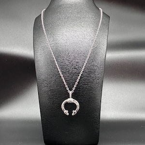 Kalevala Koru “Elk” Necklace – Sterling Silver 925, 50cm Chain, Vintage Finnish Jewelry