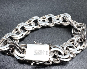 Vintage Bismarck Silver Bracelet | 830 | 19 cm | Hallmarked |