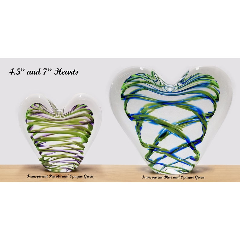 Unity Ceremony Keepsake with Blown Glass Piece Etsy