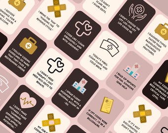 Snarky Affirmations for Medical Coders & Billers – 24 Printable Funny Quotes – Healthcare Office Humor Wall Art Sarcasm