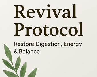 The Gut Revival Protocol | 10-Day Digestive Reset Guide for Adults 40+ | Beat Fatigue, Restore Balance, Improve Digestion
