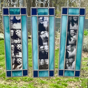 Marco de fotomatón individual de la vieja escuela