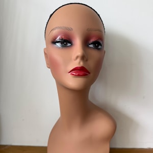 female mannequin head for wig display UK