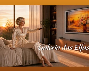Inspiriert von 4K-Aquarell-Ölgemälden und mehr, steht dieser stilvolle digitale Download für Frame TV zum Download bereit.