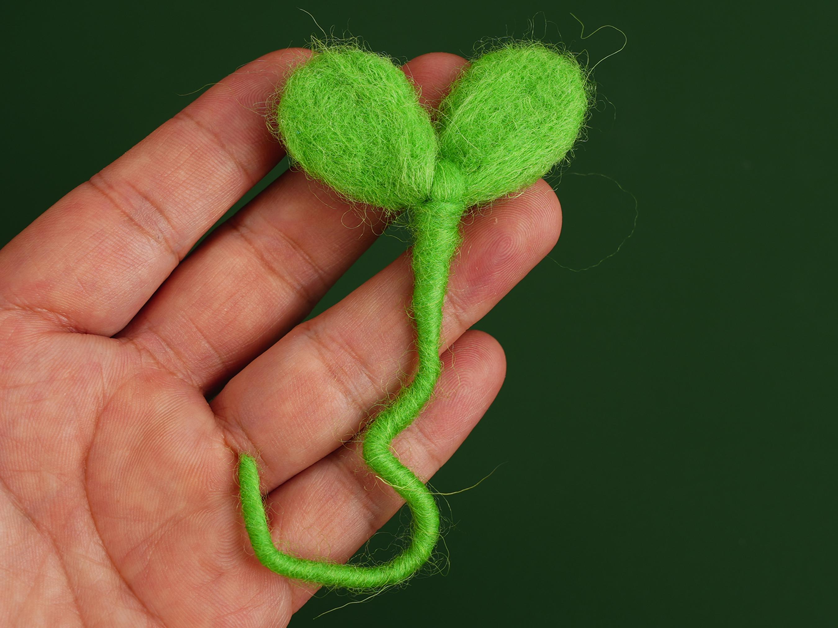 Green Felt Dress - Etsy