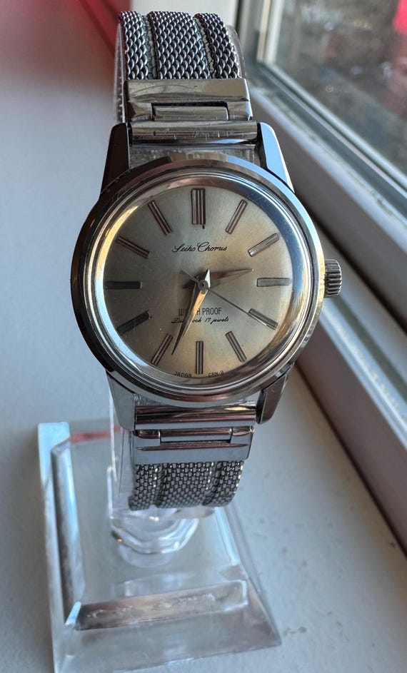 レディース 稼動 SEIKO コーラスレディース 自動巻き 17JEWELS 
