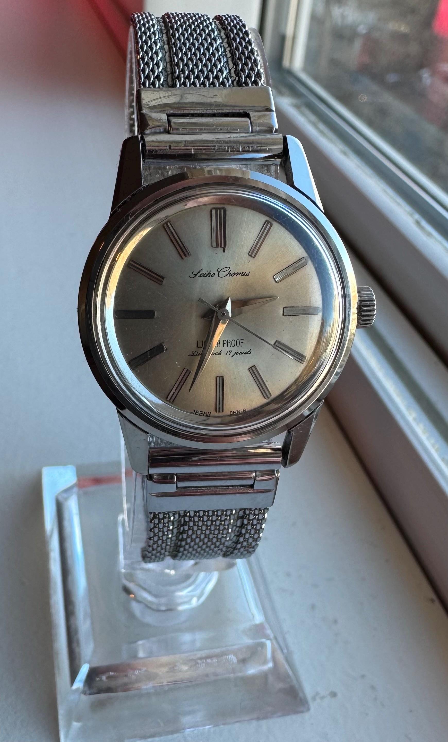 Vintage Seiko Chorus Ladies Watch | 1960s Manual-wind 17 Jewels - Etsy