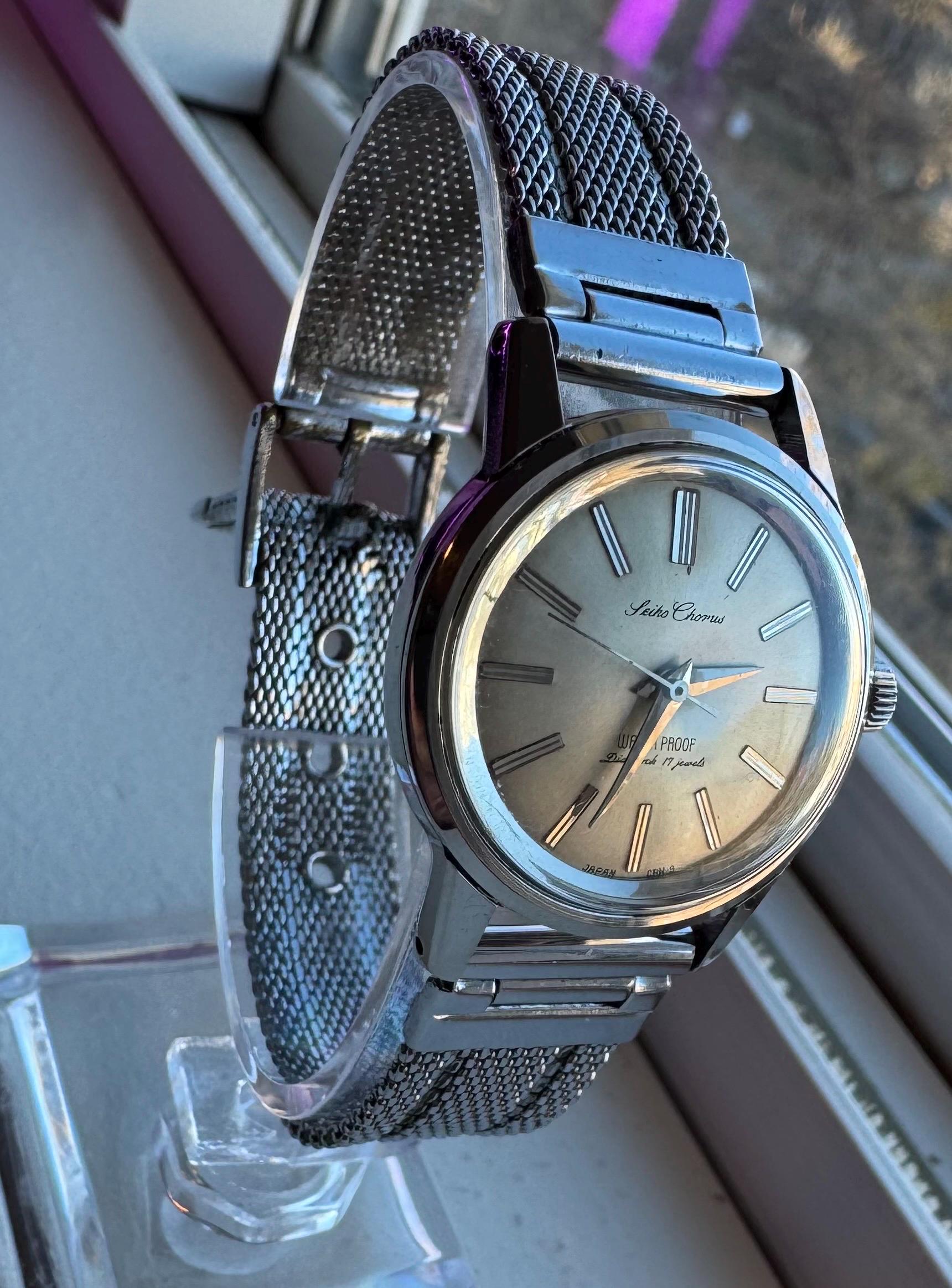 Vintage Seiko Chorus Ladies Watch | 1960s Manual-wind 17 Jewels - Etsy