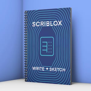 Quaderno a spirale Blue Motion: quaderno a righe e a punti - Diario 7x10