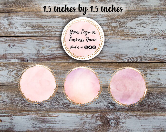 Wedding Birthday Party Labels Customized Stickers 1.5 or 2.25 inches Thank You Stickers Thank You Stickers