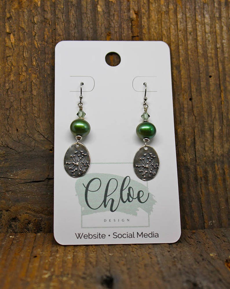 Custom Earring Cards 2.25 inches by 4 inches 20 count Etsy