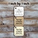 100 Custom Tags 1 Inch by 1.5 Inch With Detachable Price/inventory ...