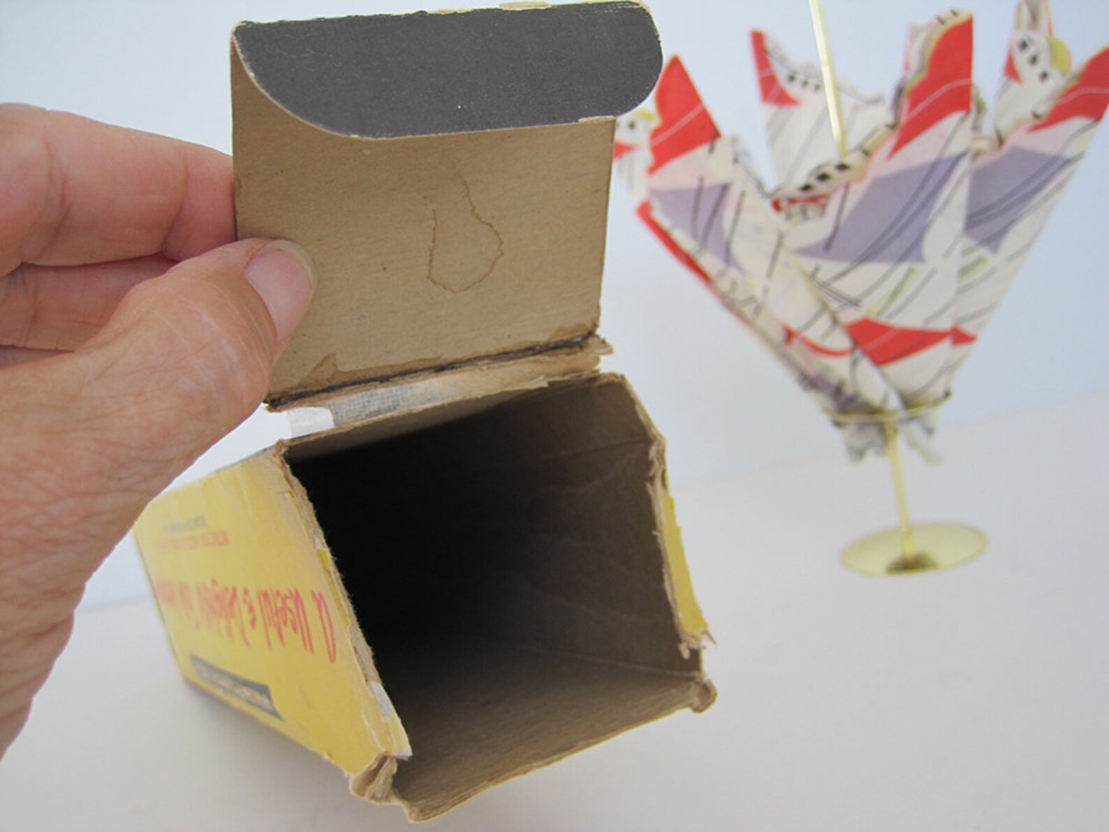 Vintage Napkin Holder Gold Metal Umbrella Parasol Serviette Etsy