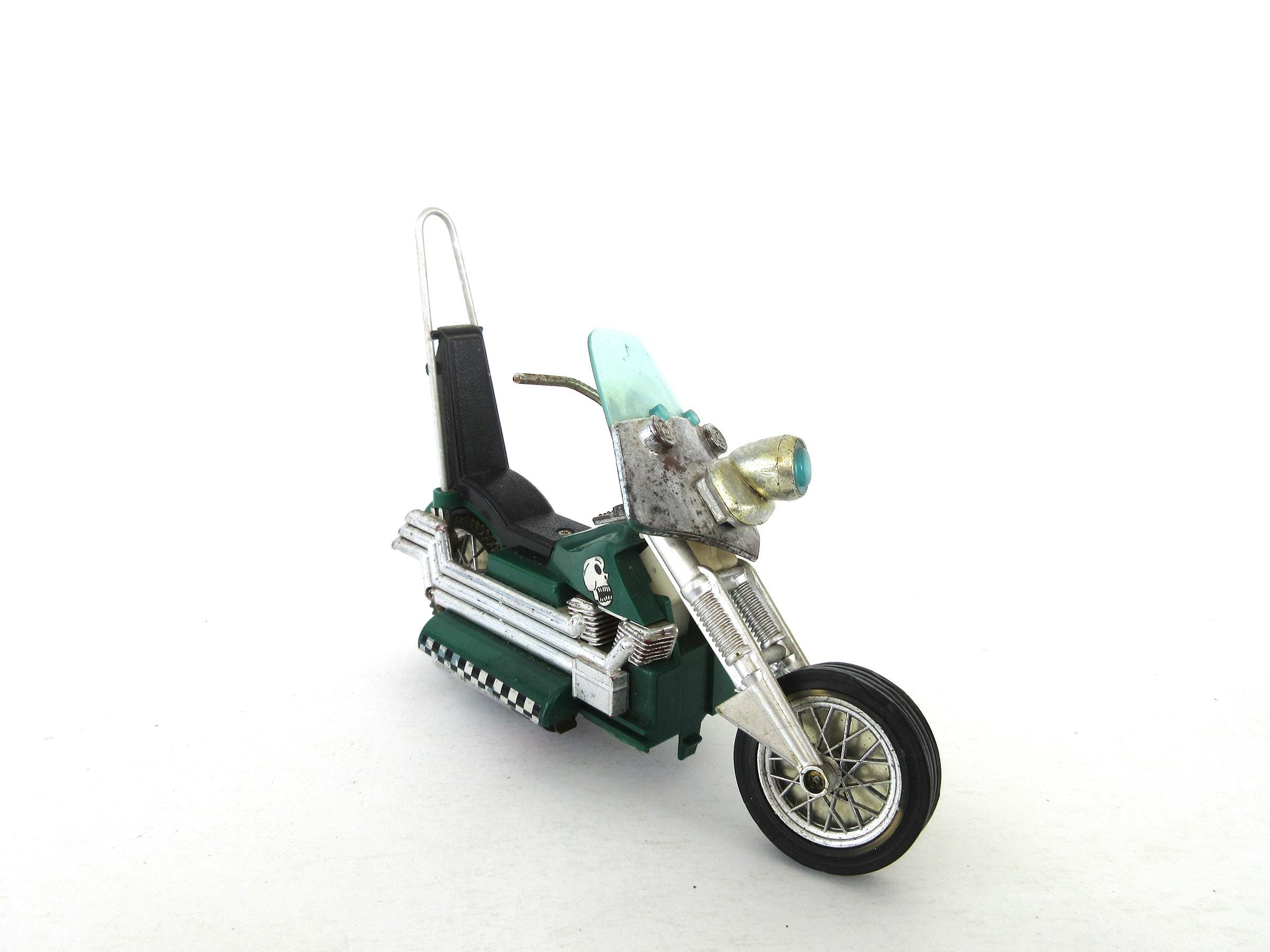 Vintage Hasbro Scream N Demon Chopper Motorcycle, Battery Powered