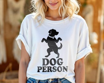 Dog Lover PNG | Silhouette Dog Graphic | Funny Dog Shirt Design | Pet Owner Digital Download | Printable Dog Art for T-Shirts & Mugs