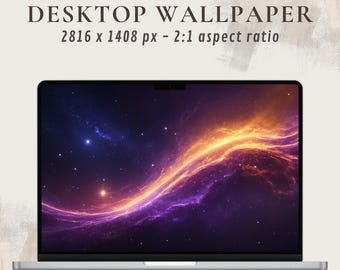 Galaxy Space HD Wallpaper | Universe Desktop Wallpaper | Aesthetic Nebula Digital Art