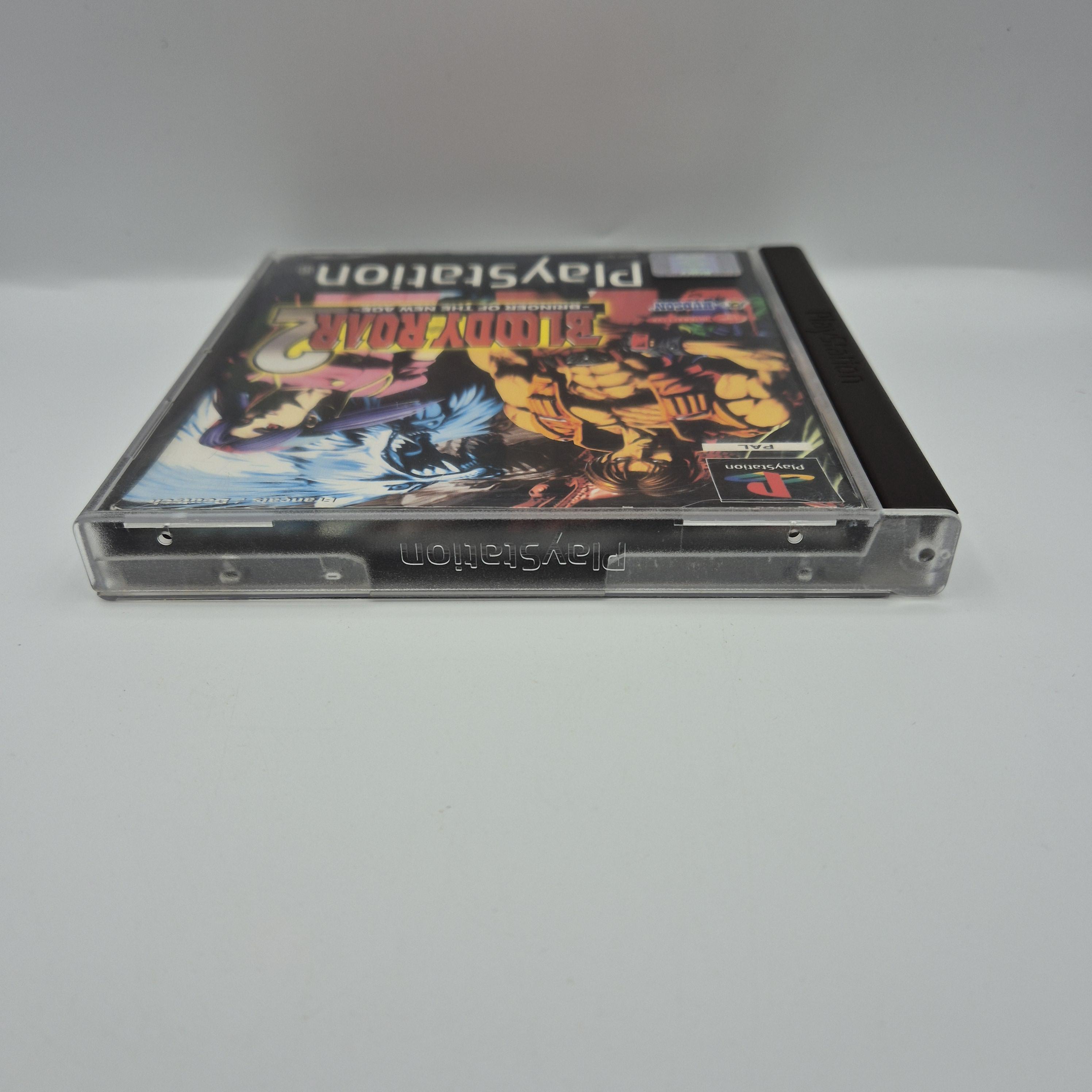 Trader Games - BLOODY RAOR 2 SONY PLAYSTATION (PS1 WHITE LABEL) PAL-EURO (COMPLETE - GOOD CONDITION) on Playstation 1