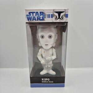Star Wars K-3PO Bobble-Head – Collector Boxed Bobblehead Figure – Clone Wars Edition