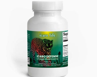 Icaro Defense Chaga Mushroom Capsules