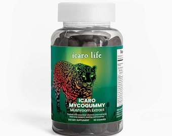 Icaro Mycogummy Mushroom Extract Complex Gummies