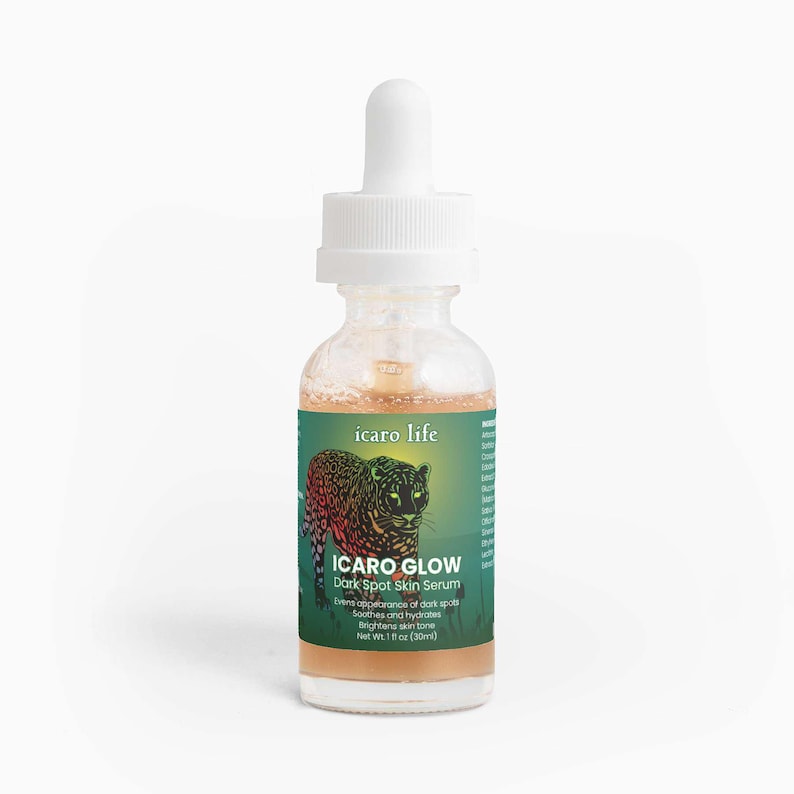 Suero Icaro Glow para manchas oscuras en pieles sensibles imagen 1