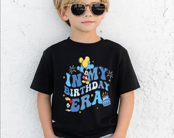 Disney Birthday Boy Shirt, Kids Birthday T Shirt, Mickey Birthday Tee, Boy Birthday Disney Party Shirt