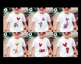 Custom Birthday Disney Shirt, Kids Disney T Shirt, Disney Birthday Tee, Name Disney Shirt, Girls Birthday T Shirt, Disneyland Birthday