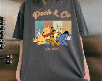 Vintage Pooh And Friends Shirt, Winnie The Pooh Tshirt