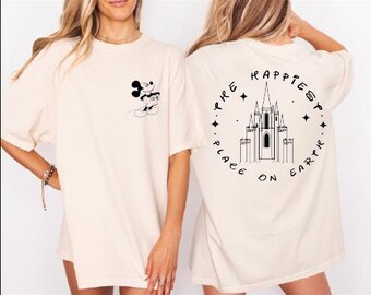 Happiest Place On Earth Shirt, Disney Castle Shirt, BP