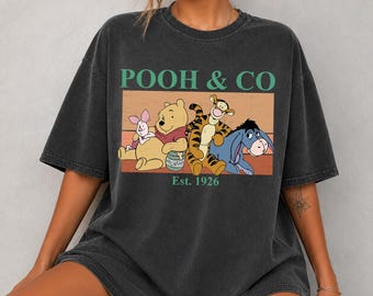 Winnie The Pooh Tee, Retro Disney Friends Shirt