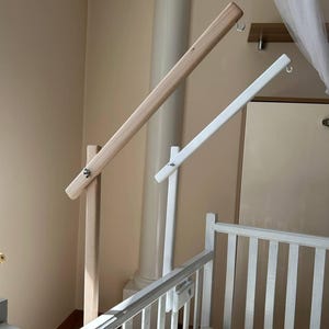 Baby Mobile Arm | Baby Mobile Holder | Wooden Baby Mobile Stand | Nursery Mobile Stand | Baby Bed Toys Holder | Baby Room Decor | Baby