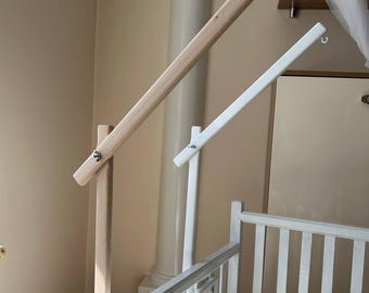 Wooden Baby Mobile Arm: Crib Attachment, Nursery Decor