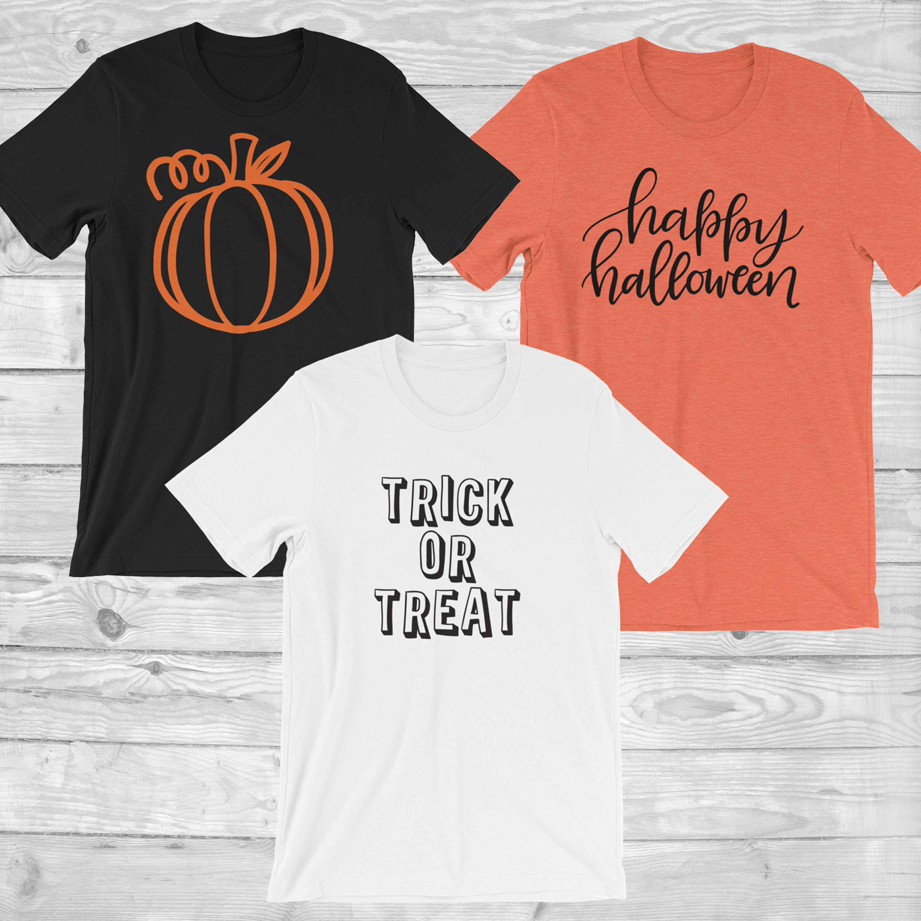 Halloween Graphic Tees 3 Designs Adult 3 Colors Etsy