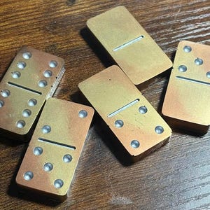 Custom Resin Domino Set | Double Six (28 pcs) | Personalized Game Gift with Glitter, Foil, or Floral Inclusions