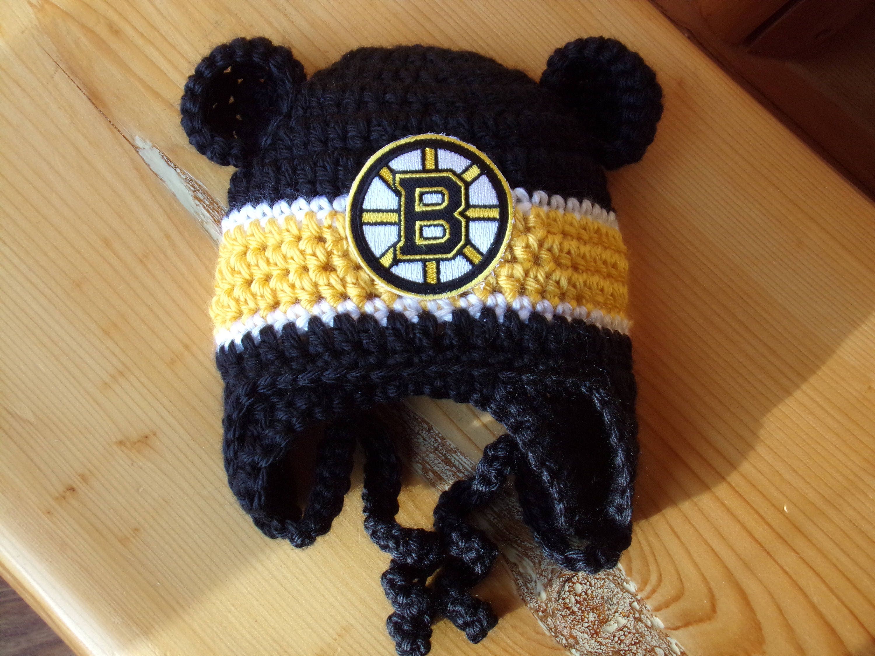 Boston Bruins Infant Hat Trick3 Pack Creeper Bodysuit Set