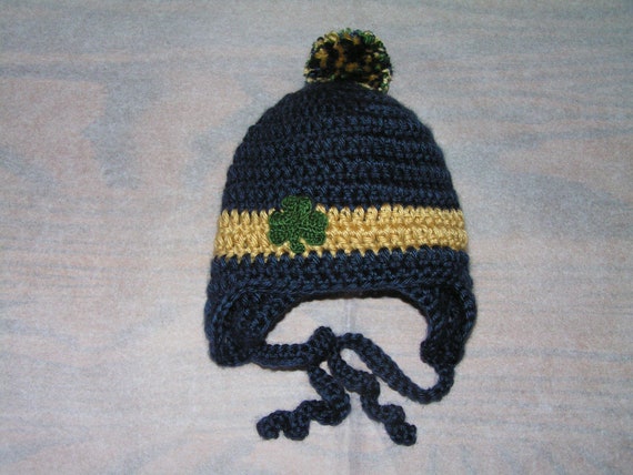 Baby Hat Notre Dame Hat for Newborn to 