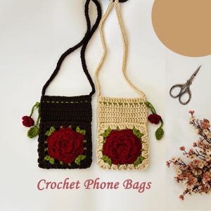 Porte-monnaie au crochet fait main | Sac en tricot personnalisé | Sac à main à bandoulière bohème | Pochette à bandoulière avec bandoulière | Cadeau personnalisé pour femme | Petit sac à main au crochet