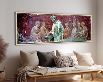 ポンペイ 壁画 複製 古代ローマのフレスコ画複製 – 時代を超えたクラシックな壁画