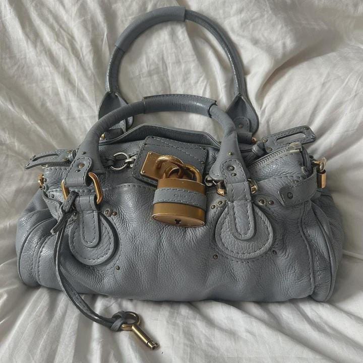 Vintage Chloé Authentic Paddington Bags Chloé Paddington Bag - Etsy