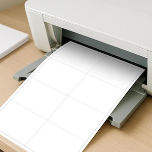 Flashcards em branco para impressão fácil, matemática, vocabulário, materiais de aprendizagem para crianças e adultos, creche, educação domiciliar, Montessori, faculdade