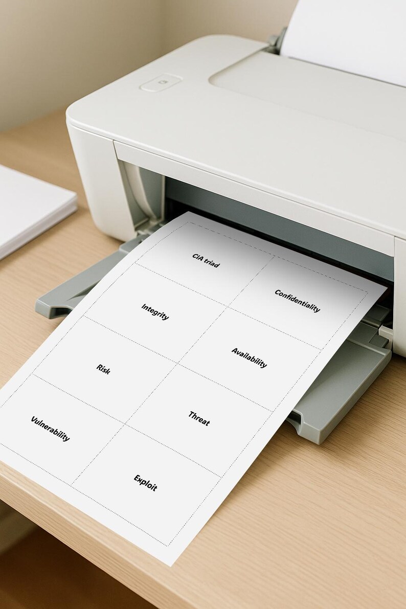 Comptia Security+ Exam Prep Flashcards (comptia SY0-701) - Etsy